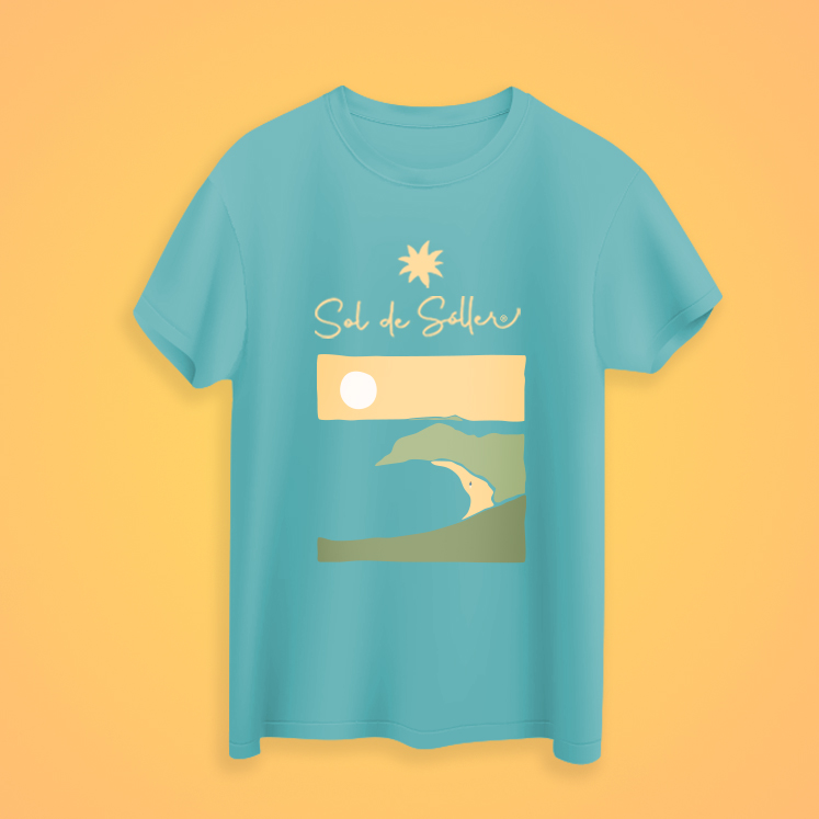 T-Shirt by Sol de Sóller® blau