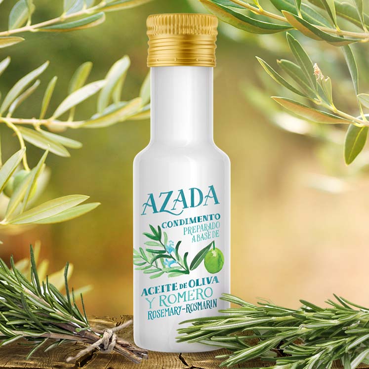 Azada Organic olive oil and rosemary 100ml