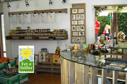 In this small store (compared with the covered market) one finds delicatessen from Sóller