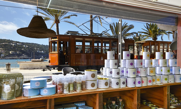 Paseo Maritimo - Fet a Sóller Laden & Café am Strand von Sóller